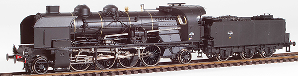 REE Modeles MB-129S - French Steam Locomotive Class 141 of the SNCF VEYNES depot, DABEG water pump, A 88 tender, DCC Soun